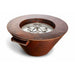 HPC Fire Mesa Hammered Copper Torpedo Fire and Water Bowl 32" by HPC Fire Fire & Water Bowls