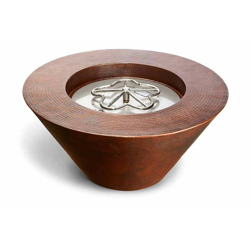 HPC Fire Mesa Hammered Copper Fire Bowl 32" by HPC Fire Fire Bowls