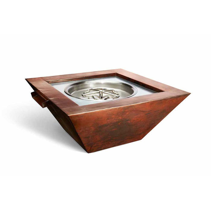 HPC Fire Sierra Smooth Copper Fire and Water Bowl 36" by HPC Fire Fire & Water Bowls