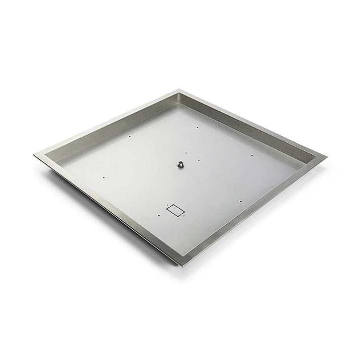 HPC Fire Square Bowl Style Drop-In Fire Pit Pan by HPC Fire Fire Pit Pans