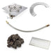 HPC Fire Square Flat MLFPK Hardscape Block Kit by HPC Fire Fire Pit Pan and Burner Kit