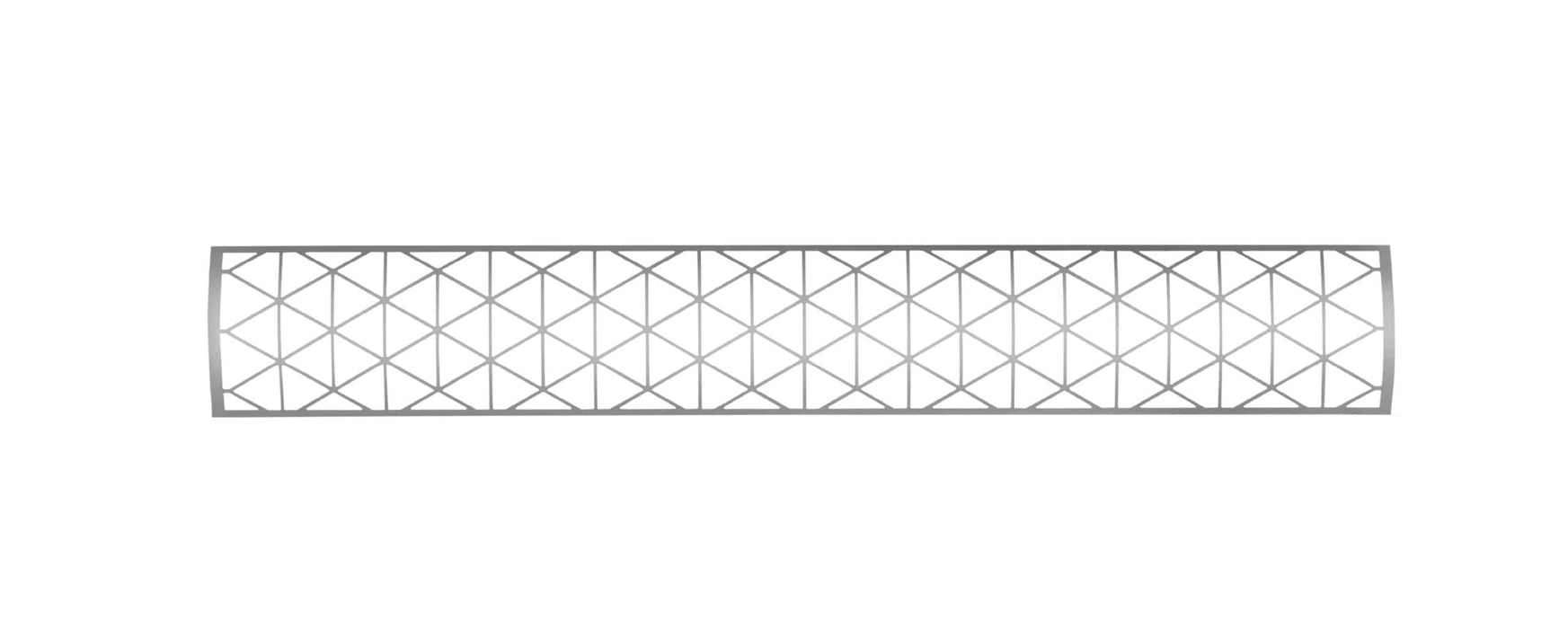 Infratech Motif Contemporary Decorative Fascia for 61-1/4” Dual Element Heater