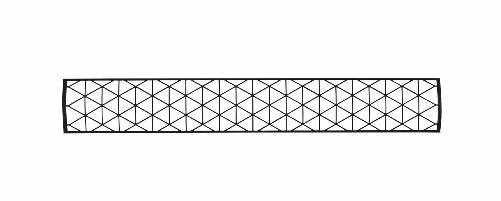 Infratech Motif Contemporary Decorative Fascia for 61-1/4” Single Element Heater