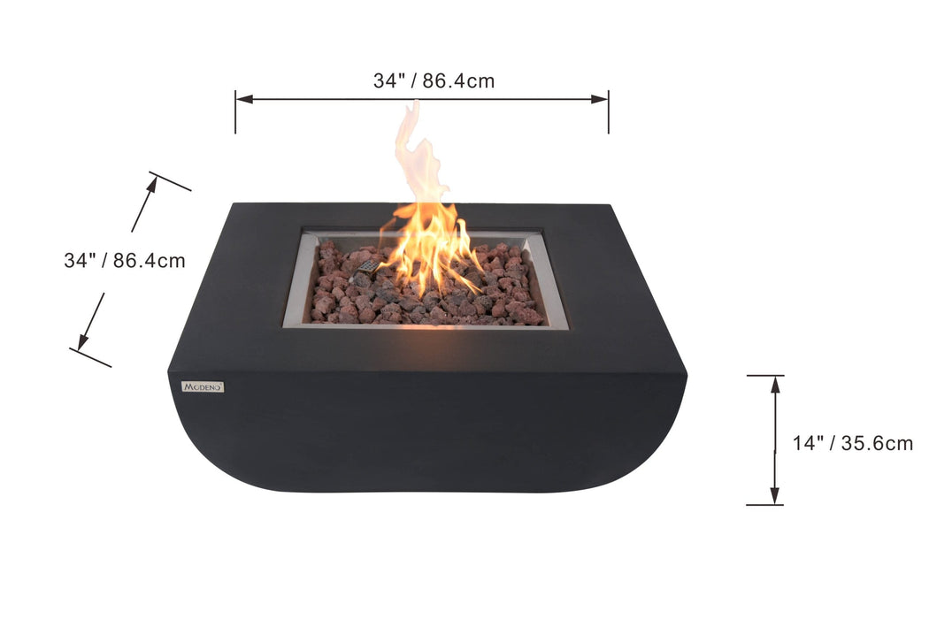 Modeno Modeno Aurora Fire Table OFG114 Fire Table