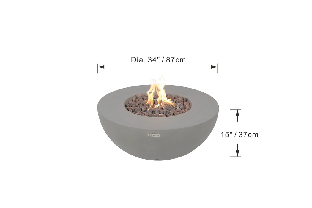 Modeno Modeno Roca Fire Table OFG107 Fire Table