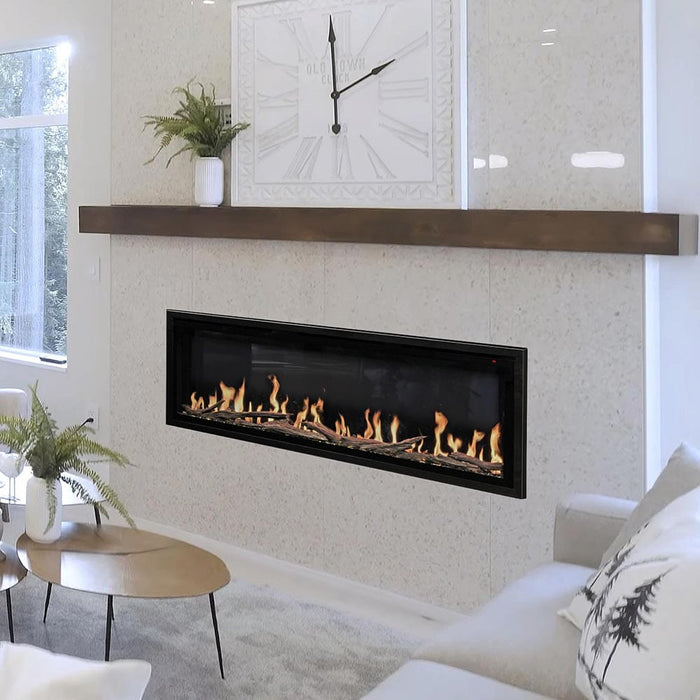 Modern Flames Modern Flames Orion 60-in Slim Heliovision Linear Electric Fireplace Built-In Electric Fireplaces