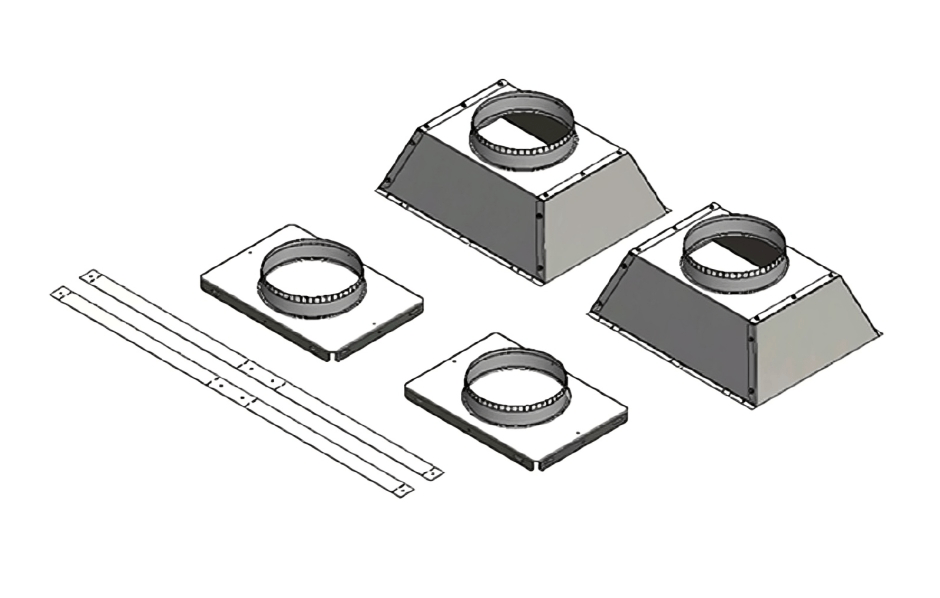 Napoleon 38/50 Vector Series Ducted Heat Management Termination Plates