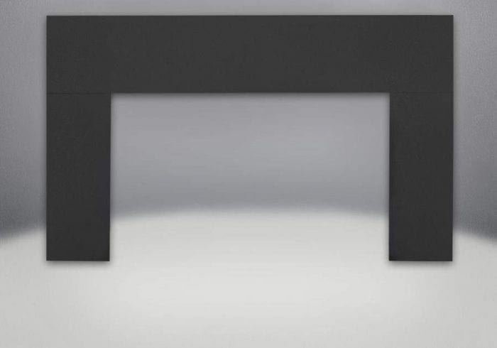 Napoleon Black Side Flashing For Inspiration Series Direct Vent Gas Fireplace Insert