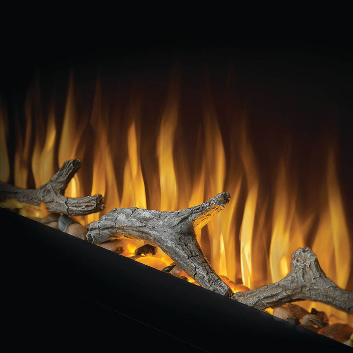 Napoleon Driftwood Log Set with Rocks For 50-Inch Trivista Pictura Series Electric Fireplace