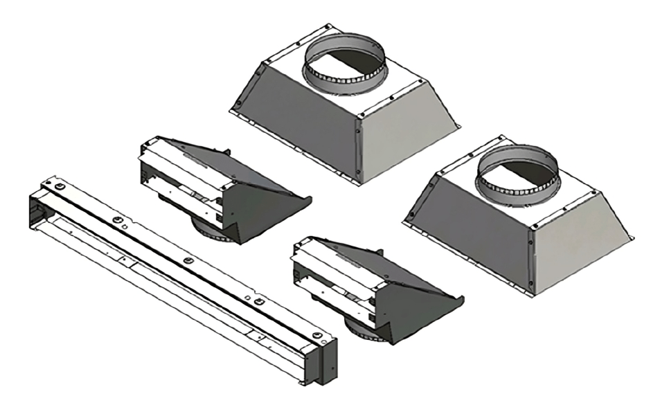 Napoleon Ducted Heat Management Front Discharge Kit