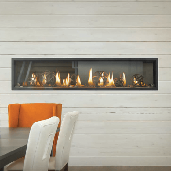 Napoleon Vector 74" See-Thru Direct Vent Fireplace