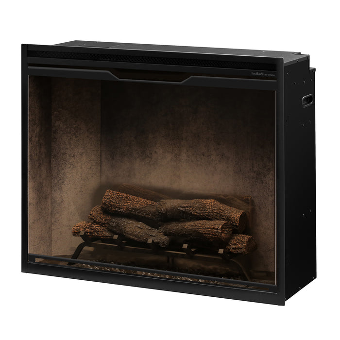 Dimplex Revillusion® 36" Portrait Built-In Firebox with Front Glass and Plug Kit