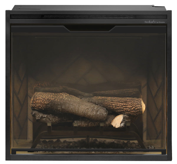 Dimplex Revillusion 24" Built-In Firebox Herringbone Brick