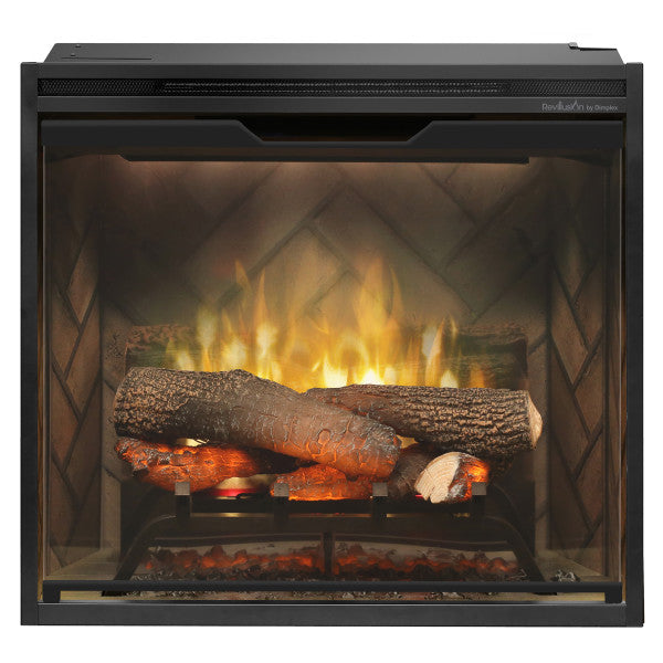 Dimplex Revillusion 24" Built-In Firebox Herringbone Brick