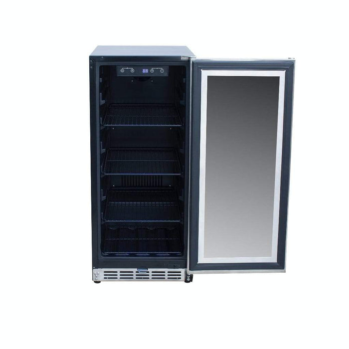 Summerset 15" Outdoor Rated Fridge w/Glass Door