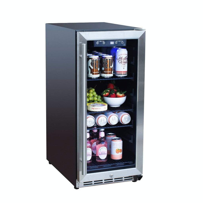 Summerset 15" Outdoor Rated Fridge w/Glass Door