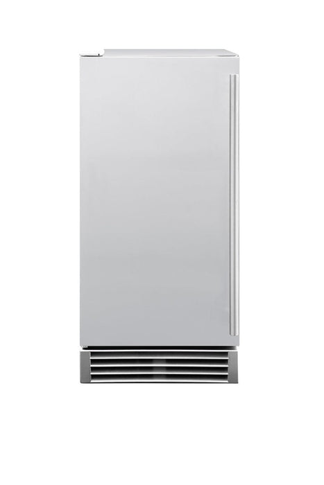 Summerset 15" UL Outdoor Rated Ice Maker w/Stainless Door