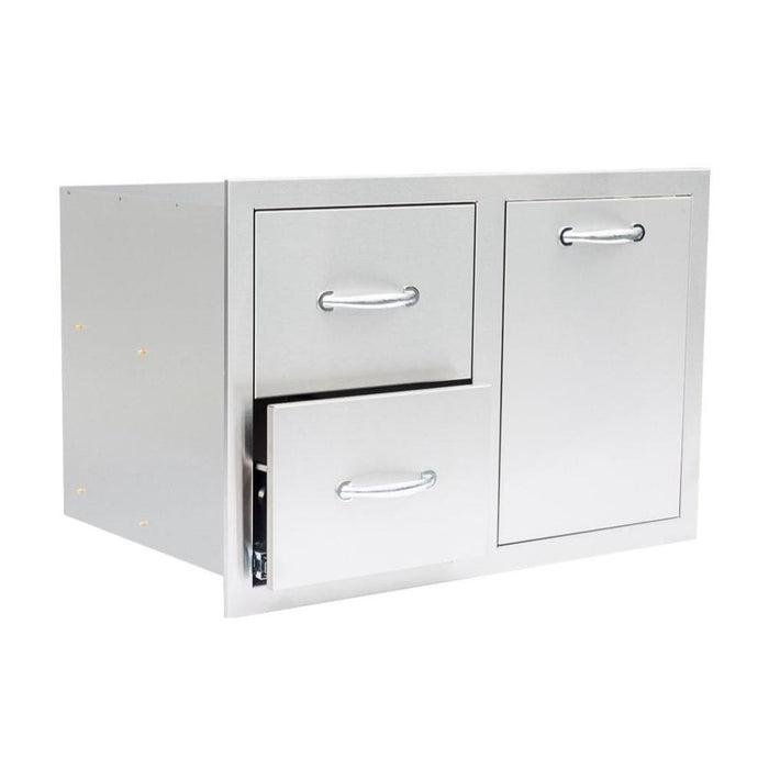 Summerset 33" 2-Drawer & Vented LP Tank Pullout Drawer Combo