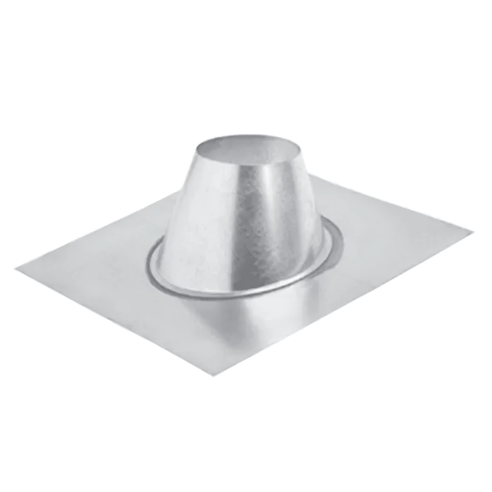 Superior 2/12 - 5/12 Pitch Roof Flashing for Snap-Pak 6-inch Wood-Burning Chimney System