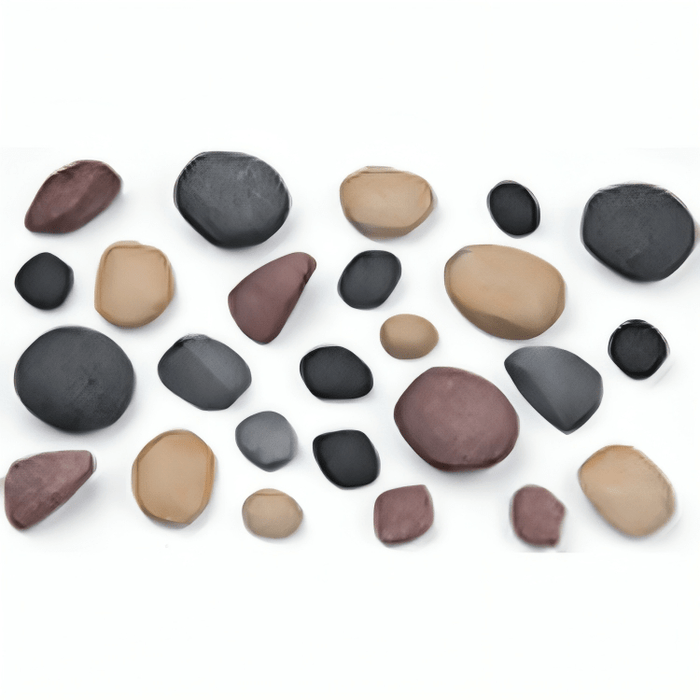 Superior 25-Piece Kit River Rock for  Linear Gas Fireplaces