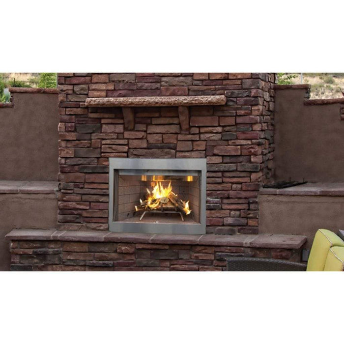 Superior Series 36" Traditional Wood Burning Outdoor Fireplace