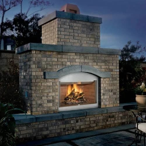 Superior Series 36" Traditional Wood Burning Outdoor Fireplace