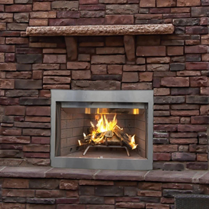 Superior 36" Traditional Wood Burning Outdoor Fireplace