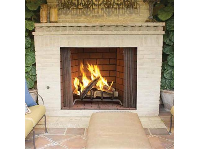 Superior 42" Traditional Wood Burning Outdoor Fireplace