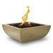 The Outdoor Plus 24" Avalon Fire Bowl - GFRC Concrete Fire Bowl Brown / Match Lit / Natural Gas