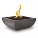 The Outdoor Plus 24" Avalon Fire Bowl - GFRC Concrete Fire Bowl Chestnut / Match Lit / Natural Gas