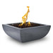 The Outdoor Plus 24" Avalon Fire Bowl - GFRC Concrete Fire Bowl Gray / Match Lit / Natural Gas