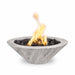 The Outdoor Plus 24" Cazo Fire Bowl Fire Bowl Ivory / Match Lit / Natural Gas