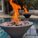 The Outdoor Plus 24" Cazo Fire Bowl GFRC Concrete Fire Bowl