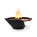 The Outdoor Plus 24" Cazo Fire & Water Bowl Fire & Water Bowl Black / Match Lit / Natural Gas