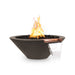 The Outdoor Plus 24" Cazo Fire & Water Bowl Fire & Water Bowl Chocolate / Match Lit / Natural Gas