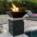 The Outdoor Plus 24" Maya Fire Bowl - GFRC Concrete Fire Bowl