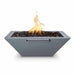 The Outdoor Plus 24" Maya Powder Coated Fire & Water Bowl - Gravity Spill Fire & Water Bowl Gray / 24" / Match Lit