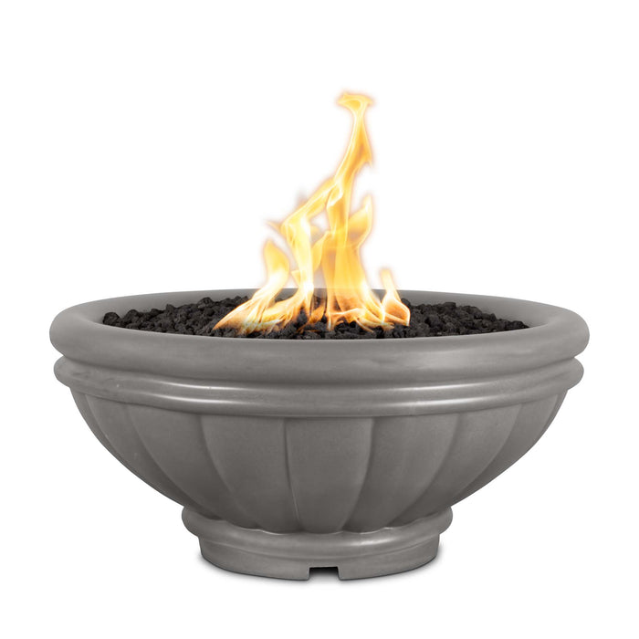 The Outdoor Plus 24" Roma GFRC Fire Bowl Fire Bowl Natural Gray / Match Lit / Natural Gas