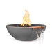 The Outdoor Plus 27" Sedona Fire & Water Bowl - GFRC Concrete Fire & Water Bowl Natural Gray / Match Lit / Natural Gas