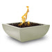 The Outdoor Plus 30" Avalon Fire Bowl - GFRC Concrete Fire Bowl Ash / Match Lit / Natural Gas