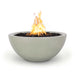 The Outdoor Plus 30" Luna Fire Bowl Fire Bowl Ash / Match Lit / Natural Gas