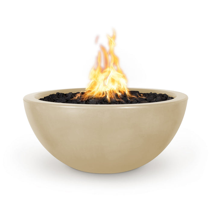 The Outdoor Plus 30" Luna Fire Bowl Fire Bowl Vanilla / Match Lit / Natural Gas