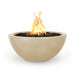 The Outdoor Plus 30" Luna Fire Bowl Fire Bowl Vanilla / Match Lit / Natural Gas