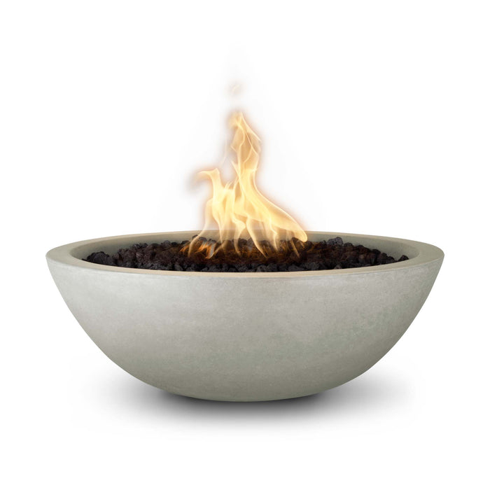 The Outdoor Plus 33" Sedona Fire Bowl - GFRC Concrete Fire Bowl Ash / Match Lit / Natural Gas