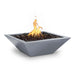 The Outdoor Plus 36" Maya Fire Bowl - Metal Powder Coat Fire Bowl Gray / Match Lit / Natural Gas