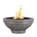 The Outdoor Plus 36" Roma GFRC Fire Bowl Fire Bowl Natural Gray / Match Lit / Natural Gas