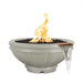 The Outdoor Plus 36" Roma GFRC - Fire & Water Bowl Fire & Water Bowl Ash / Match Lit / Natural Gas