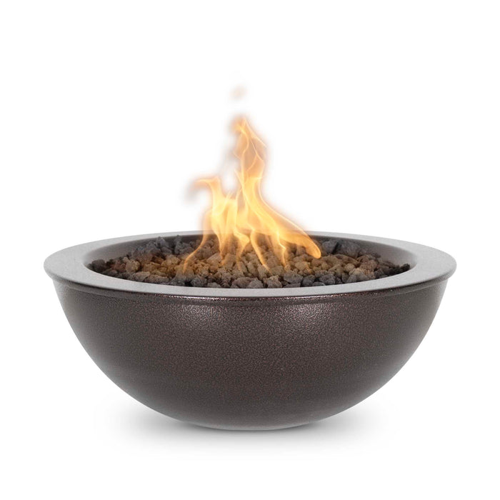 The Outdoor Plus 36" Sedona Fire Bowl - Metal Powder Coat Fire Bowl Copper Vein / Match Lit / Natural Gas