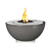 The Outdoor Plus 38" Sedona Fire & Water Bowl - 360° Spill Fire & Water Bowl Natural Gray / Match Lit / Natural Gas