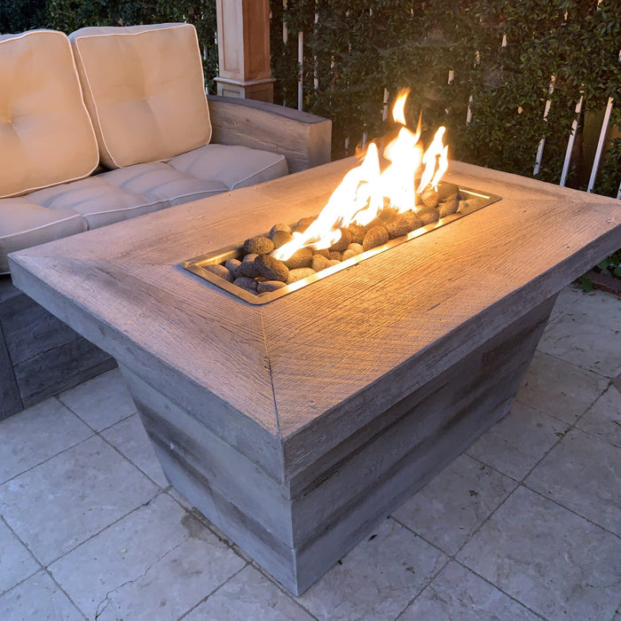 The Outdoor Plus 48" Carson Fire Pit - 24" Tall Fire Table